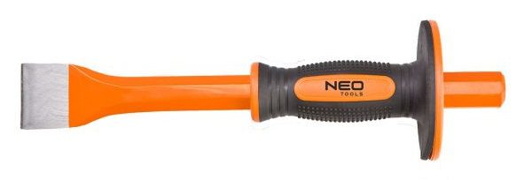Neo Tools 33-084 Зубило, 75x20x300 мм, захист долоні, CrV Neo Tools 33-084 Зубило, 75x20x300 мм, захист долоні, CrV