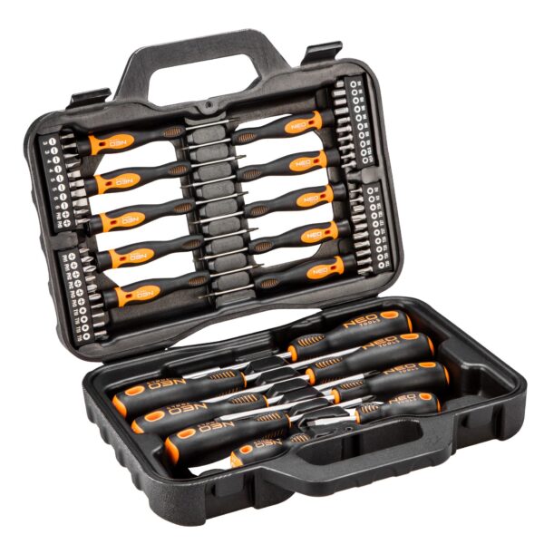 Neo Tools 04-211 Набiр вiкруток i насадок, 58 шт.