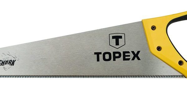 Topex Пилка по дереву, 500 мм, "Shark", 11TPI