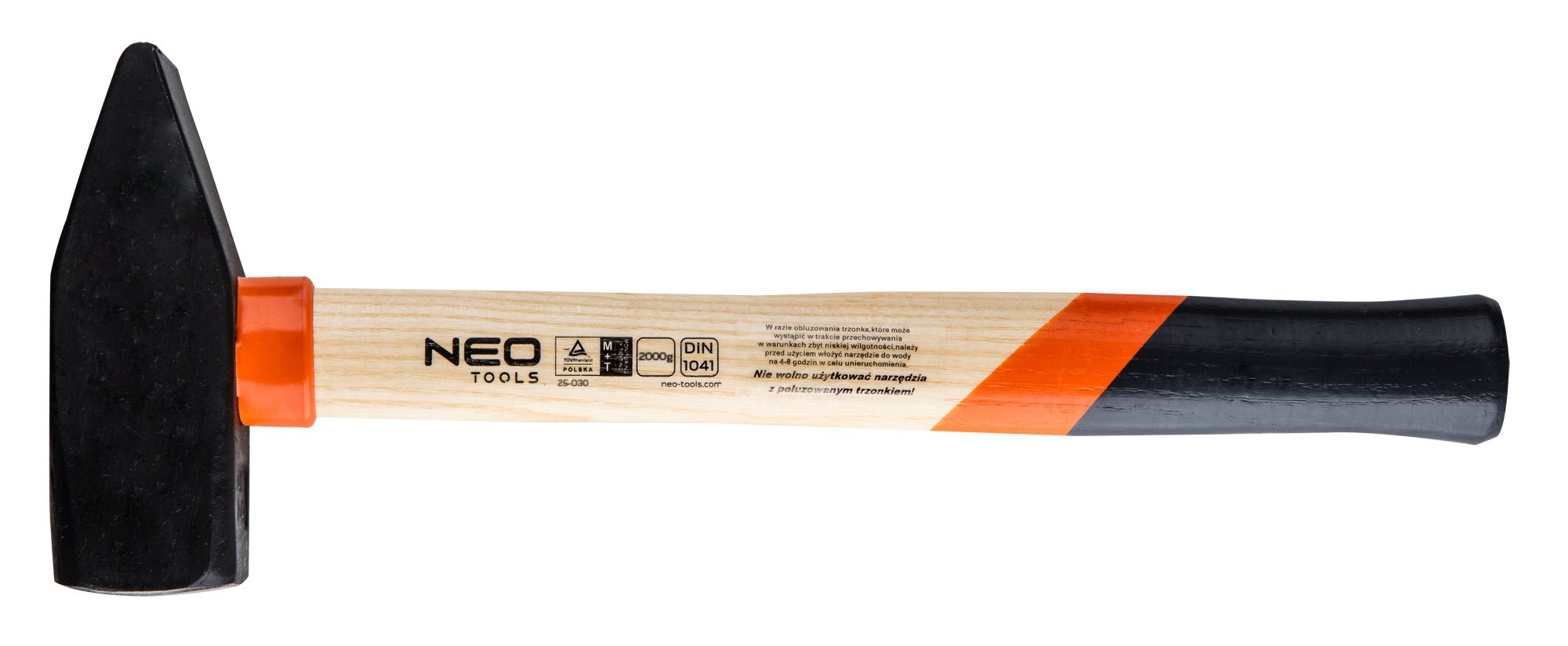 Neo Tools 25-030 Молоток столярний 2000 г, рукоятка з ясеня Neo Tools 25-030 Молоток столярний 2000 г, рукоятка з ясеня