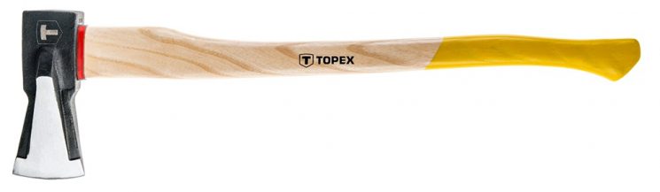 Topex Сокира-колун, дерев`яна рукоятка, 70см, 2000гр Topex Сокира-колун, дерев`яна рукоятка, 70см, 2000гр