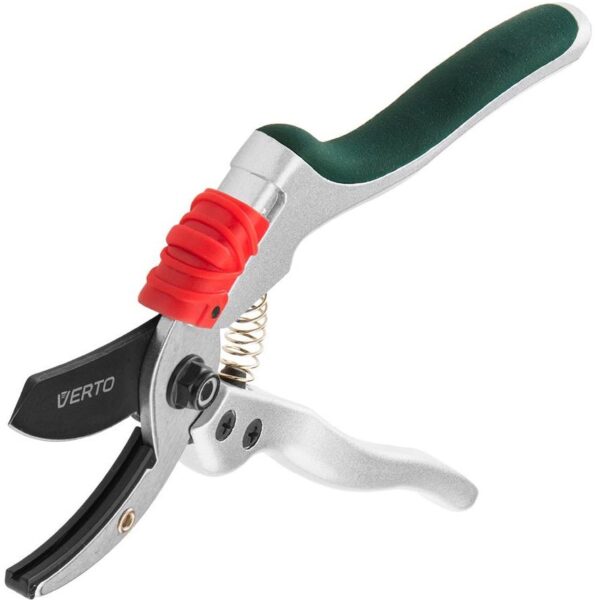 Verto Секатор контактний, алюмінієвий корпус, тримач алюміній, антиковзний, d 18мм, 195мм, 216гр
