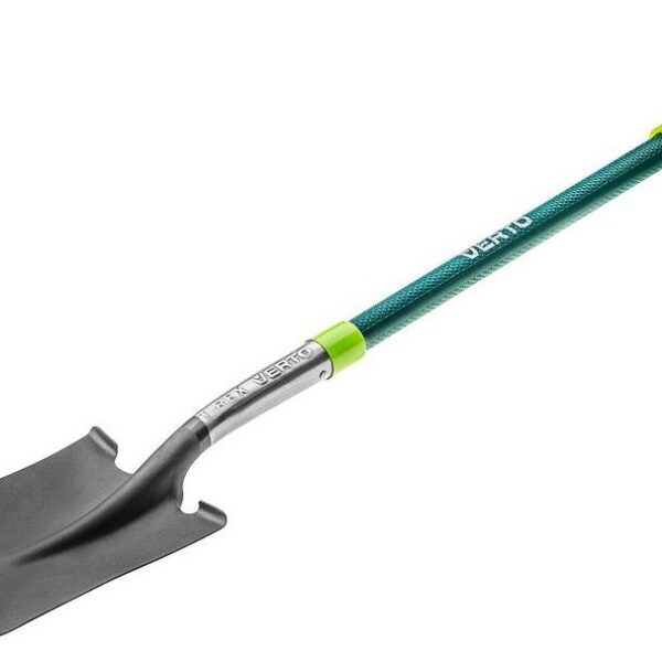 Verto Лопата штикова T-REX, пряма, зубчаста кромка, 125 см, 1.9кг