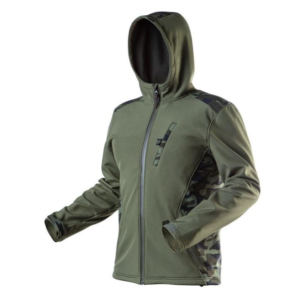 Куртка робоча CAMO, водонепроникна, Softshell, розмір XL