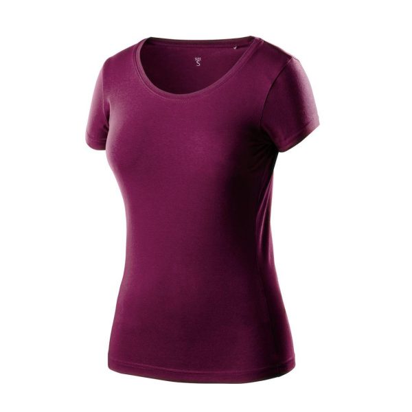 Футболка жіноча бордова,  розмір L
