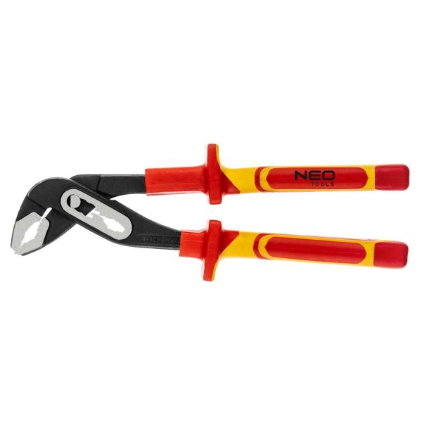 Neo Tools Кліщі переставні, діелектричні, для робіт під напругою 1000В, 0-36мм, 250мм, CrV