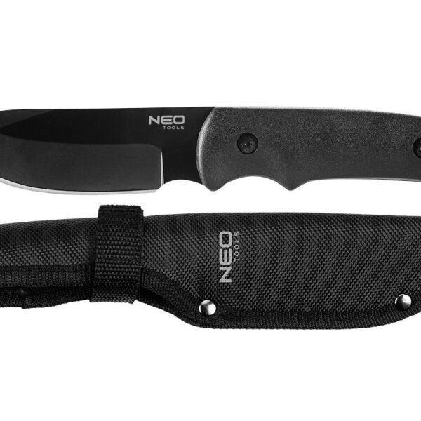 Neo Tools 63-108 Ніж універсальний, 22см, лезо 10.8см, 3Cr13, нейлоновий чохол