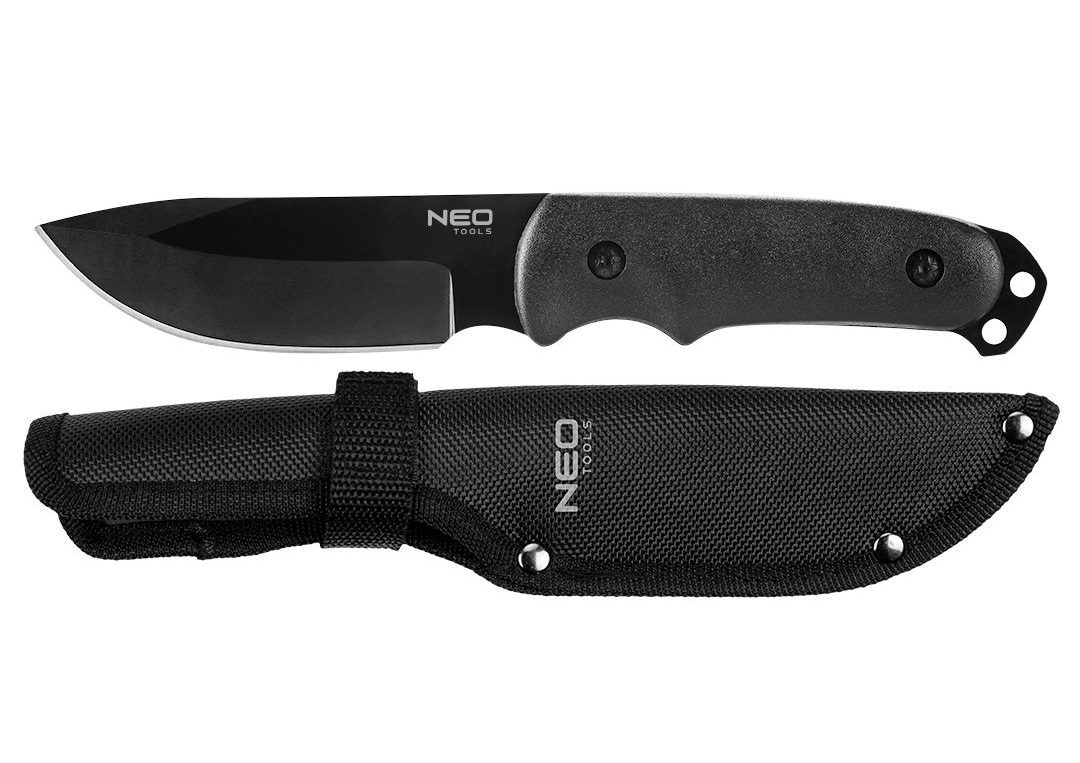 Neo Tools 63-108 Ніж універсальний, 22см, лезо 10.8см, 3Cr13, нейлоновий чохол Neo Tools 63-108 Ніж універсальний, 22см, лезо 10.8см, 3Cr13, нейлоновий чохол
