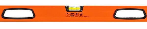 Neo Tools 71-114 Рівень алюмінієвий, 100 см, 3 капсули, фрезерований, 2 ручки, магніт