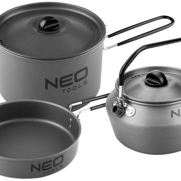 Neo Tools Набір посуду туристичного 3 в 1