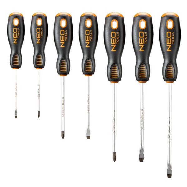 Neo Tools Викрутки, набір 7 од., SL, PH