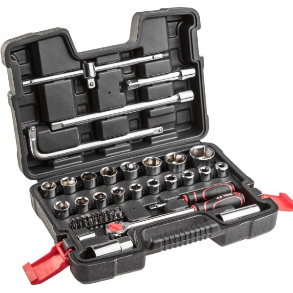 Top Tools Набiр торцевих головок 1/4 ", 1/2", 47шт.