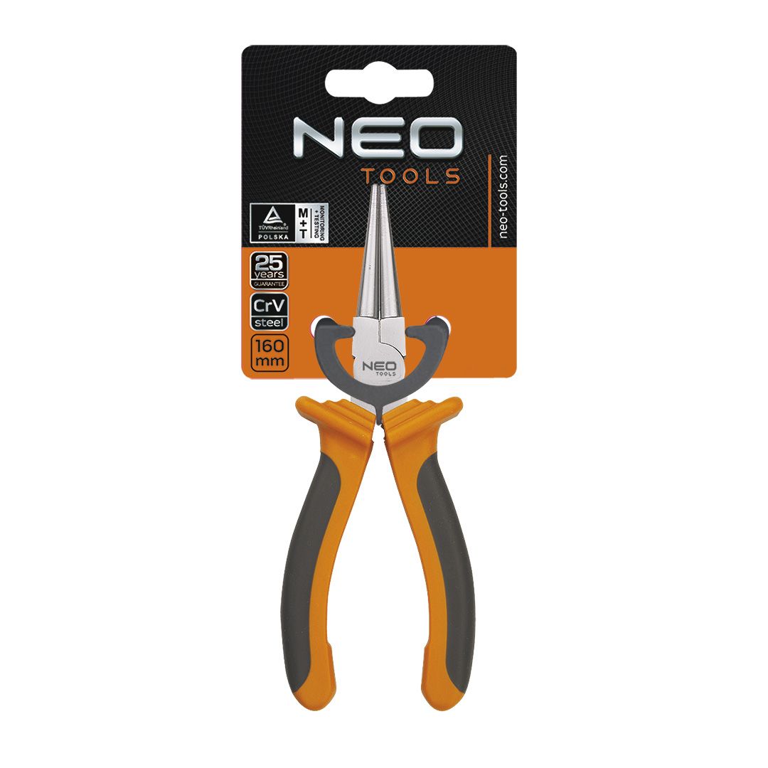 Neo Tools Круглогубці, 160мм, CrV Neo Tools Круглогубці, 160мм, CrV