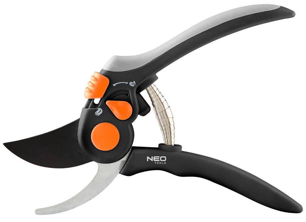 Neo Tools Секатор площинний, d різу 18мм, 200мм, 248г Neo Tools Секатор площинний, d різу 18мм, 200мм, 248г