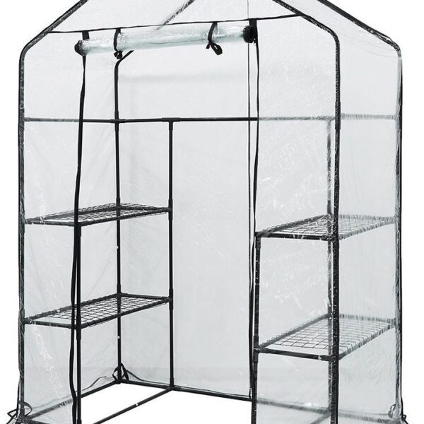 Neo Tools Парник складаний 195х143х73, 4 полиці, ПВХ плівка, зелений