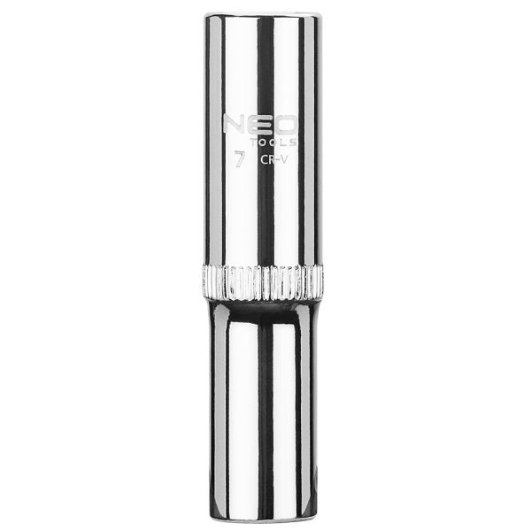 Насадка шестикутна довга 1/4", 7 мм