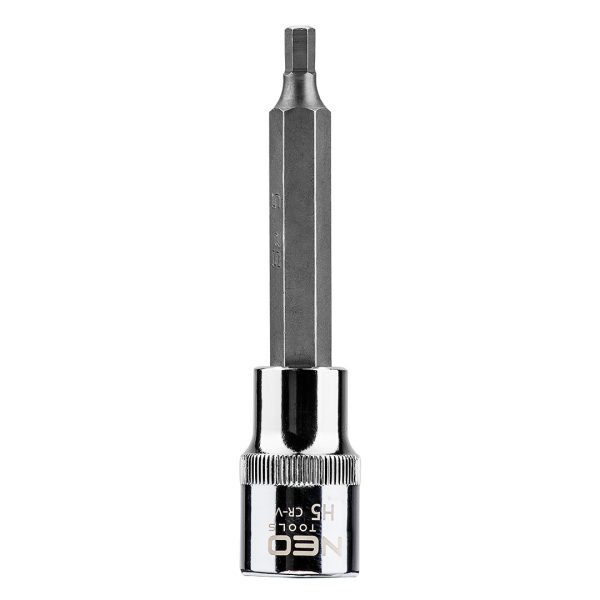 Головки змінні з шестигранними насадками 1/2", H5 x 100 мм