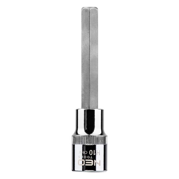 Головки змінні з шестигранними насадками 1/2", H10 x 100 мм