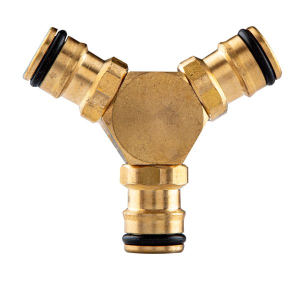 трійник, латунь