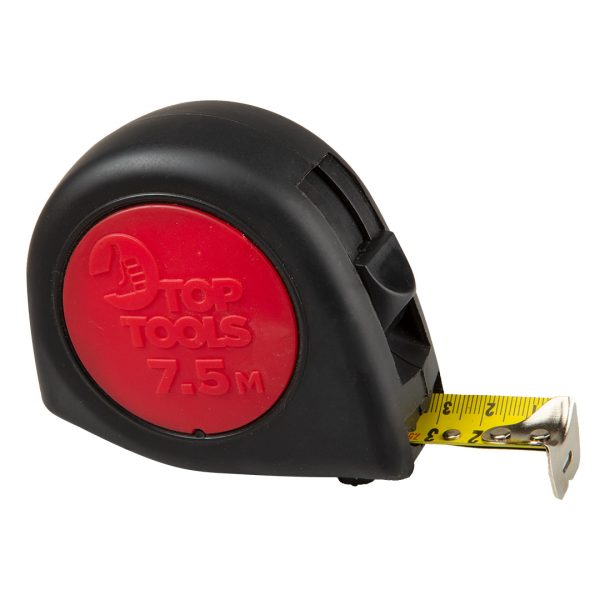 Рулетка,  сталева стрічка7,5 м x 19 мм