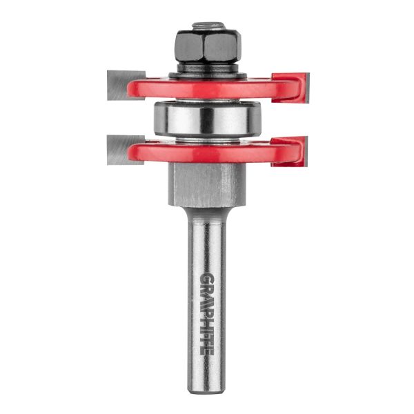 Фреза для виступаючих елементів 41×6,35 мм / хвостовик 8 мм — Graphite (56H221)