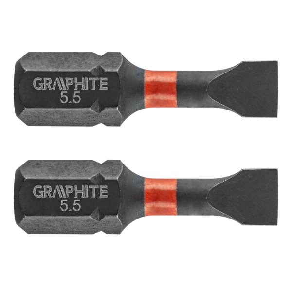 Ударний біт SL5.5×25 мм / 2 шт — Graphite (56H510)