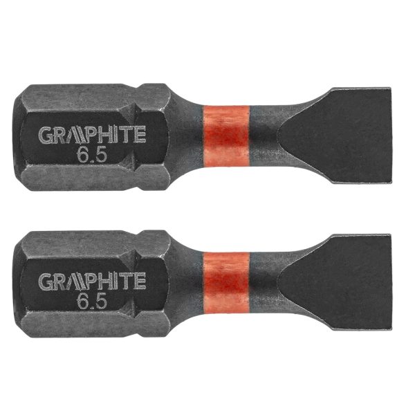 Ударний біт SL6.5×25 мм / 2 шт — Graphite (56H511)