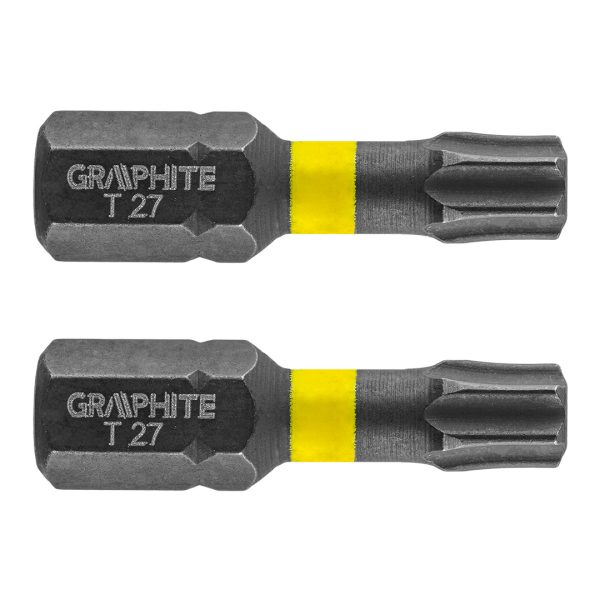 Ударний біт TX27×25 мм / 2 шт — Graphite (56H515)