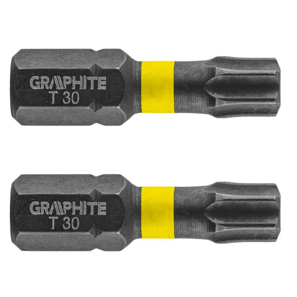 Ударний біт TX30×25 мм / 2 шт — Graphite (56H516)