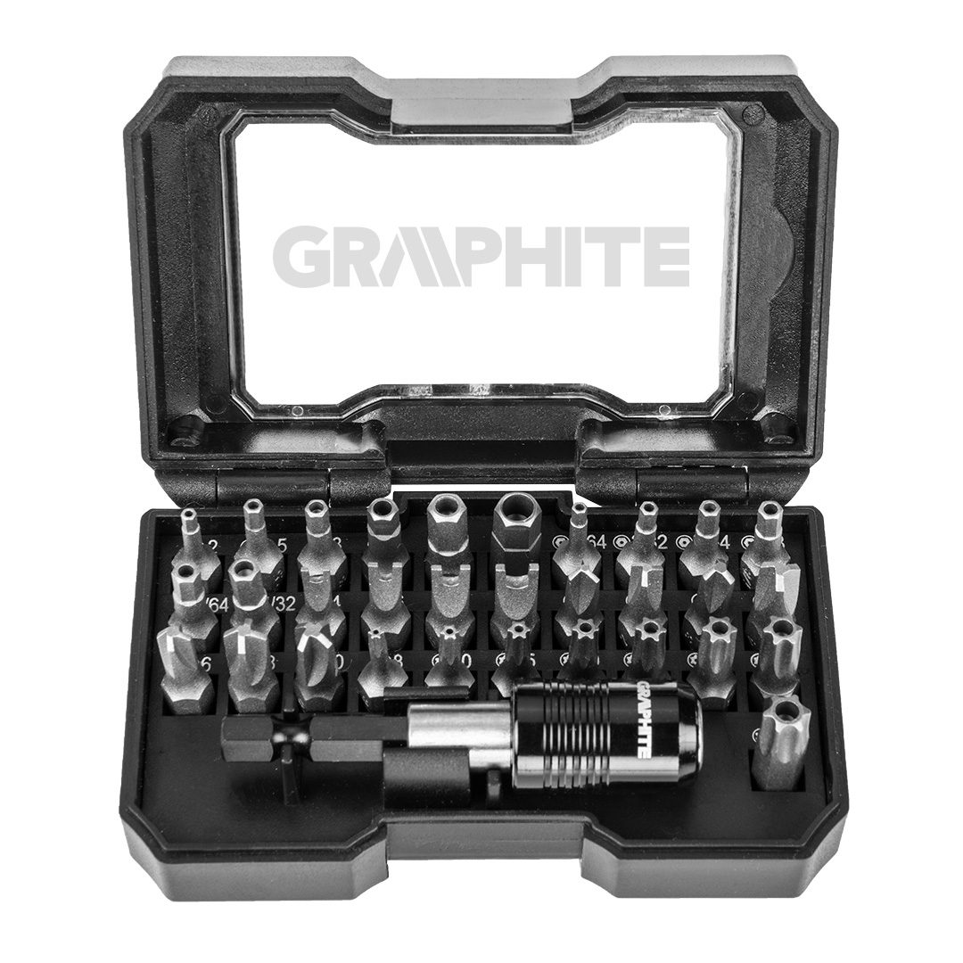 Набір сервісних біт 32 шт - Graphite (56H618) Набір сервісних біт 32 шт - Graphite (56H618)