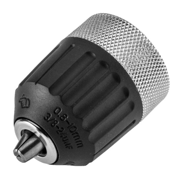 Патрон свердлильний самозатискний 3/8"×24, 10 мм — Graphite (56H622)