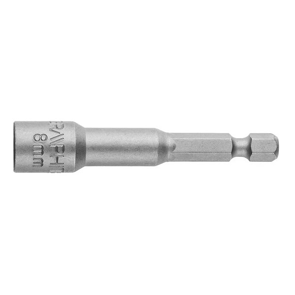 Насадка магнітна 8×65 мм, 1/4" — Graphite (57H992)