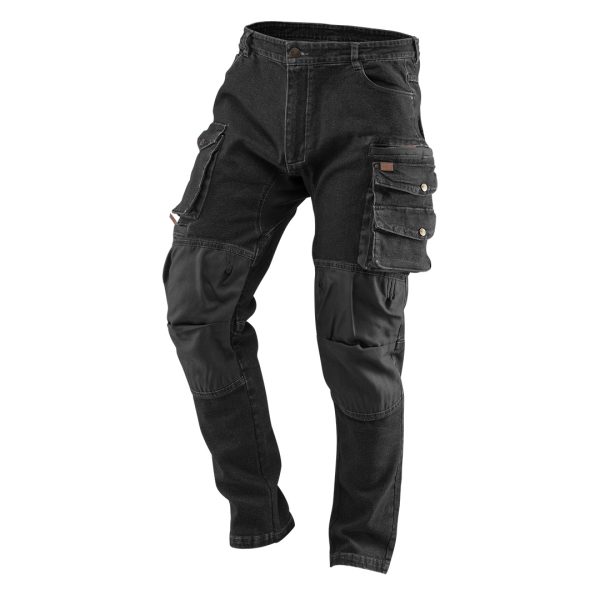 Робочі штани DENIM, чорні, розмір XL
