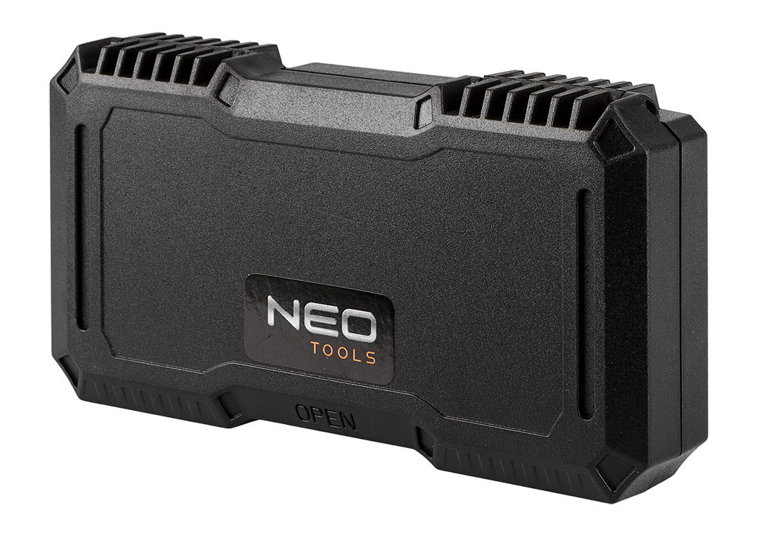Neo Tools Біти, набір 99шт, 1/4", тримачі 2шт, перхідники 3шт, SL,PH,PZ,H,T,TT, 25мм, сталь S2, кейс Neo Tools Біти, набір 99шт, 1/4", тримачі 2шт, перхідники 3шт, SL,PH,PZ,H,T,TT, 25мм, сталь S2, кейс