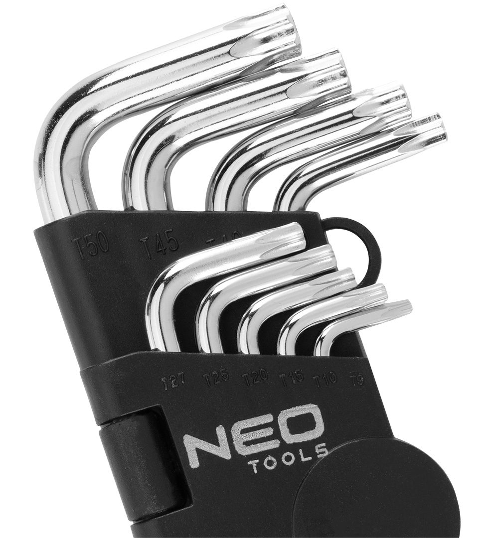 Neo Tools 09-525 Ключi шестиграннi, 1.5-10 мм, набiр 9 шт Neo Tools 09-525 Ключi шестиграннi, 1.5-10 мм, набiр 9 шт