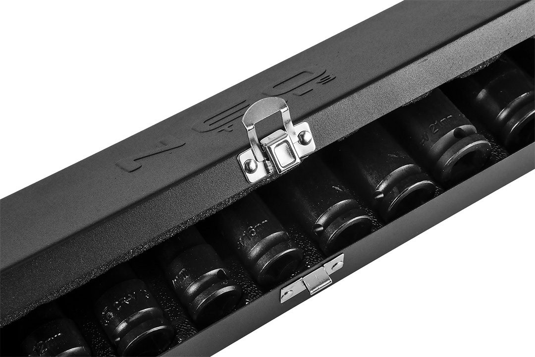 Головки змінні ударні 1/2 ", 10-24 мм, набір 11 шт. Головки змінні ударні 1/2 ", 10-24 мм, набір 11 шт.