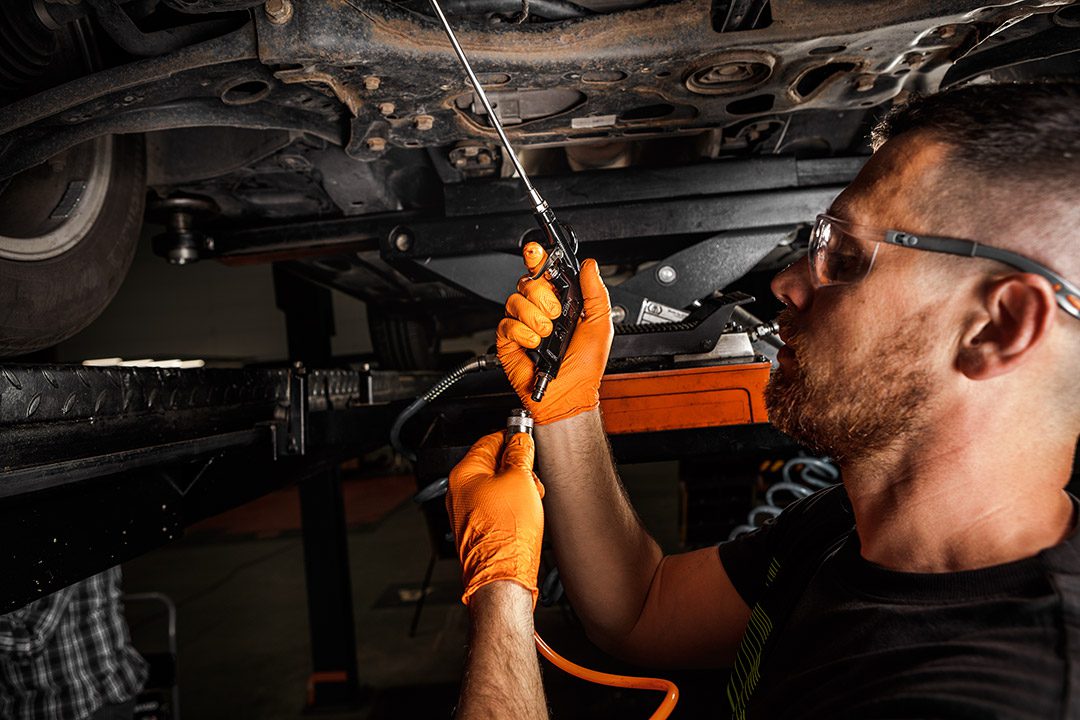 Видувний пістолет - довга насадка 300 mm Видувний пістолет - довга насадка 300 mm