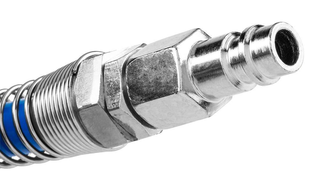 Шланг спіральний пневматичний, 12.0 x 17 mm, 15 m, PU Шланг спіральний пневматичний, 12.0 x 17 mm, 15 m, PU