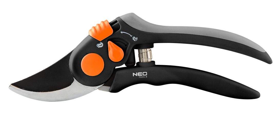 Neo Tools Секатор площинний, d різу 18мм, 200мм, 248г Neo Tools Секатор площинний, d різу 18мм, 200мм, 248г