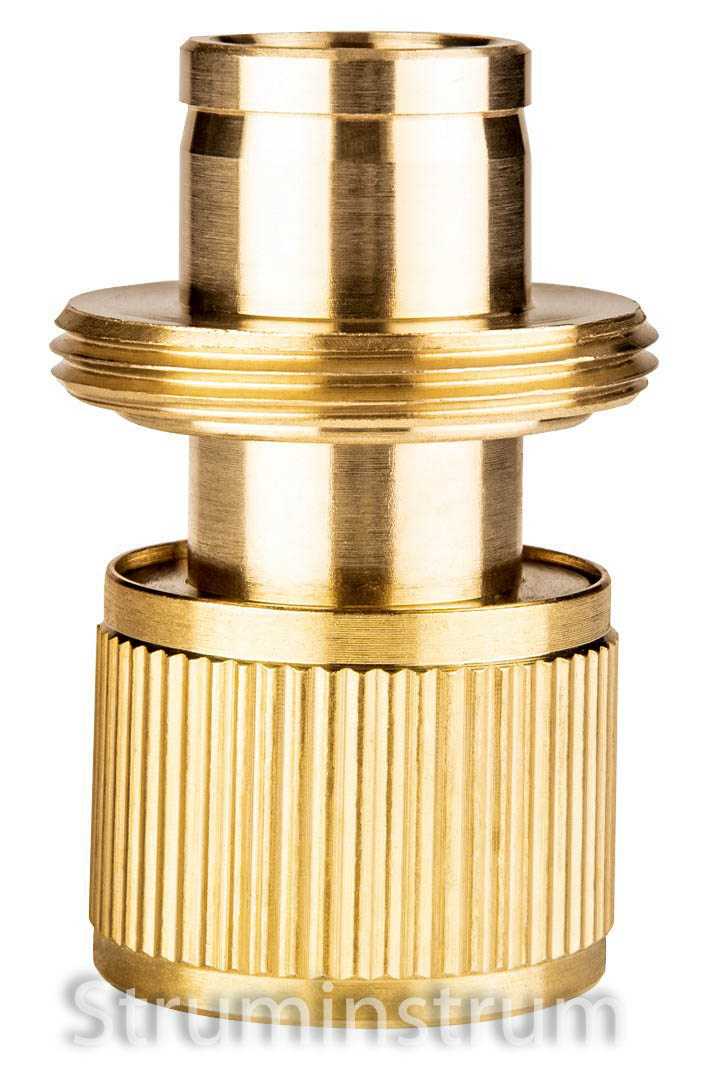 Конектор СТОП 3/4", латунь Конектор СТОП 3/4", латунь