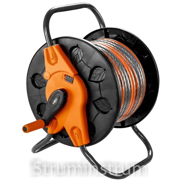 Котушка для поливального шланга зі стійкою та ручкою NEO TOOLS (15-791)