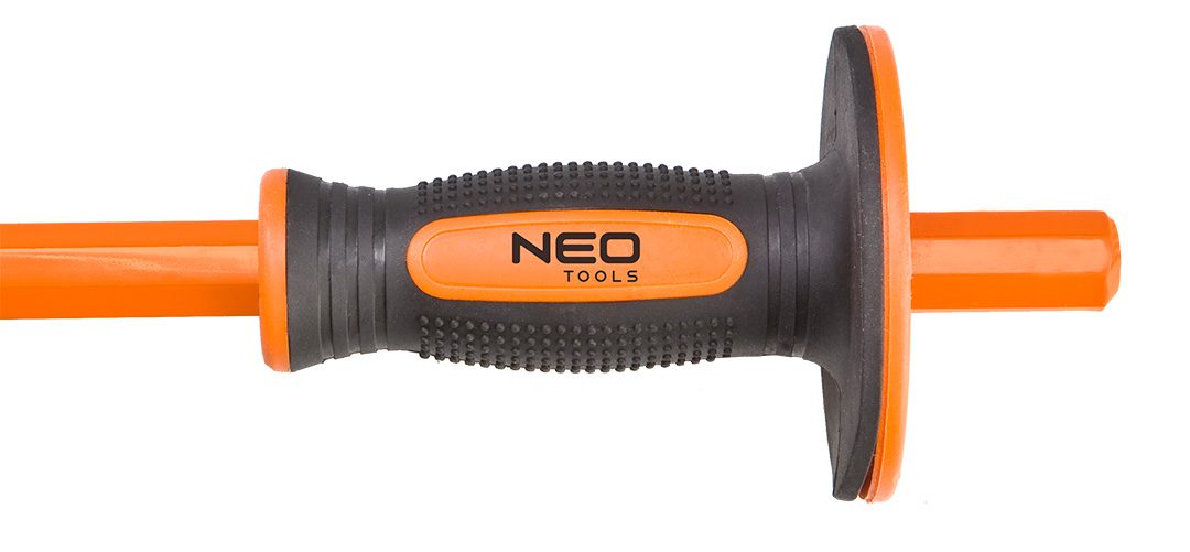 Neo Tools 33-084 Зубило, 75x20x300 мм, захист долоні, CrV Neo Tools 33-084 Зубило, 75x20x300 мм, захист долоні, CrV