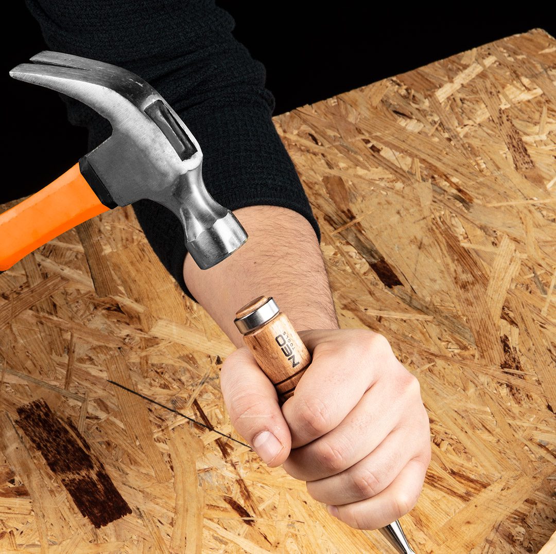 Зубило 32 мм, CRV, дерев'яна ручка Зубило 32 мм, CRV, дерев'яна ручка