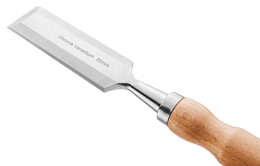 Зубило 32 мм, CRV, дерев'яна ручка Зубило 32 мм, CRV, дерев'яна ручка