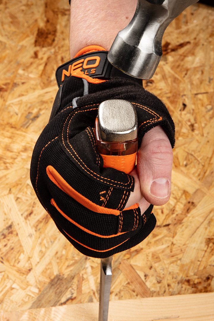 Зубило 10 мм, CRV, 2-компонентна ручка Зубило 10 мм, CRV, 2-компонентна ручка