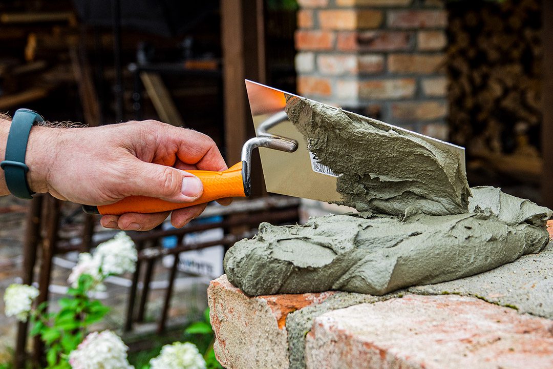 Кельня тинькарська трапецієвидна, 140 мм, двокомпонентне руків’я Кельня тинькарська трапецієвидна, 140 мм, двокомпонентне руків’я