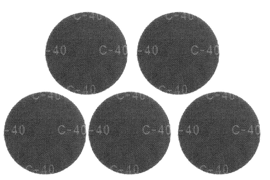Сітка для шліфування гіпсу на липучці 180 мм К40 5 шт для 59G263 - Graphite (54H025) Сітка для шліфування гіпсу на липучці 180 мм К40 5 шт для 59G263 - Graphite (54H025)