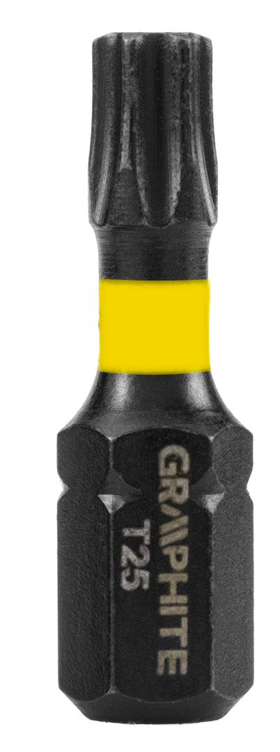 Ударні коронки TX25×25 мм 20 шт - Graphite (56H546) Ударні коронки TX25×25 мм 20 шт - Graphite (56H546)