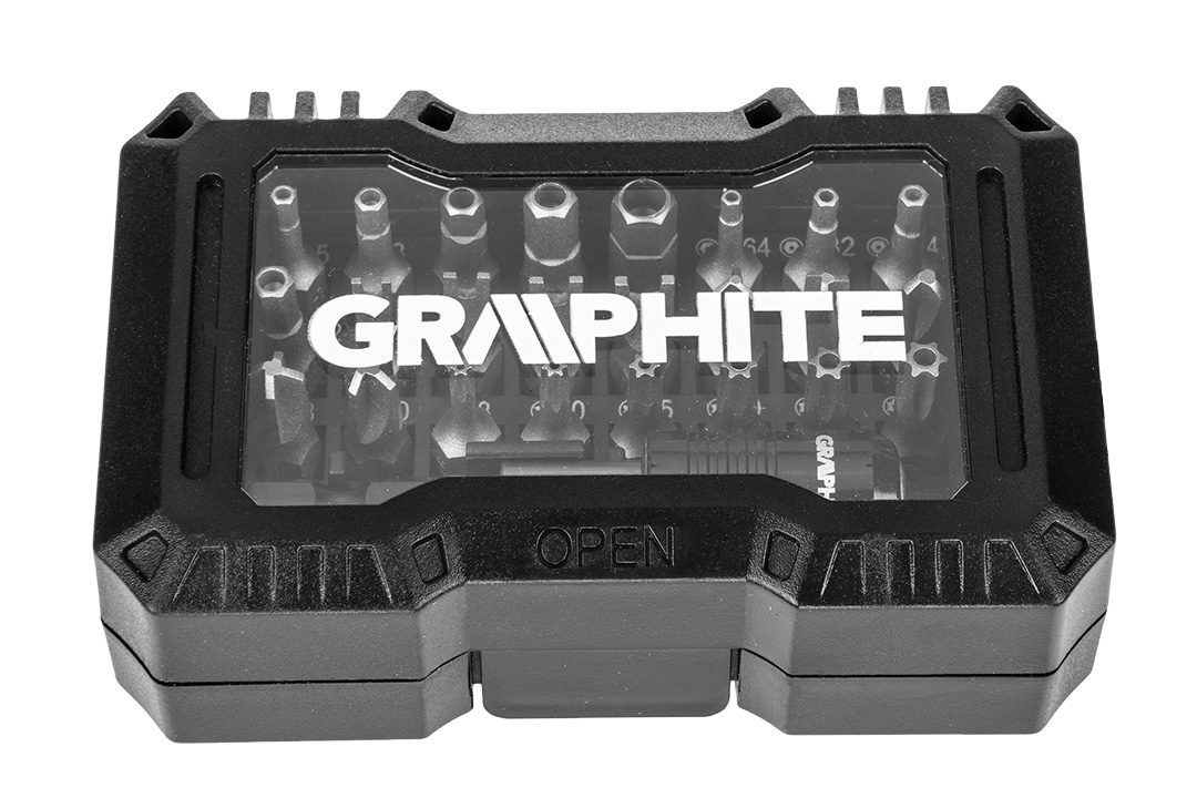 Набір сервісних біт 32 шт - Graphite (56H618) Набір сервісних біт 32 шт - Graphite (56H618)