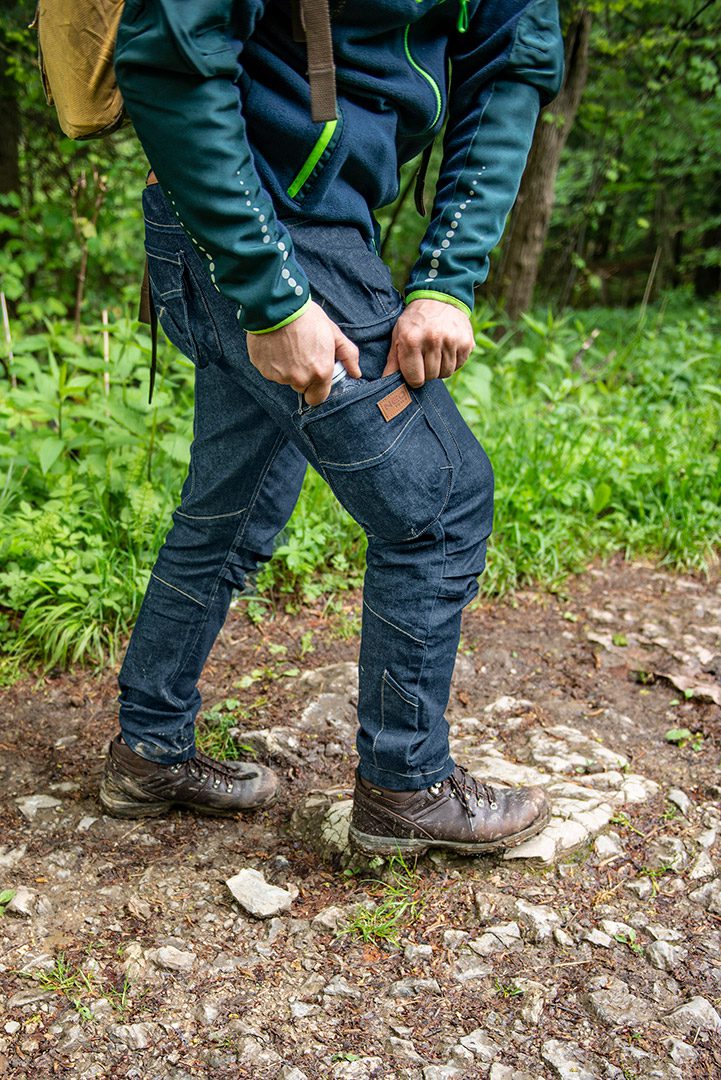 Штани робочі Denim, розмір M, темно-сині Штани робочі Denim, розмір M, темно-сині